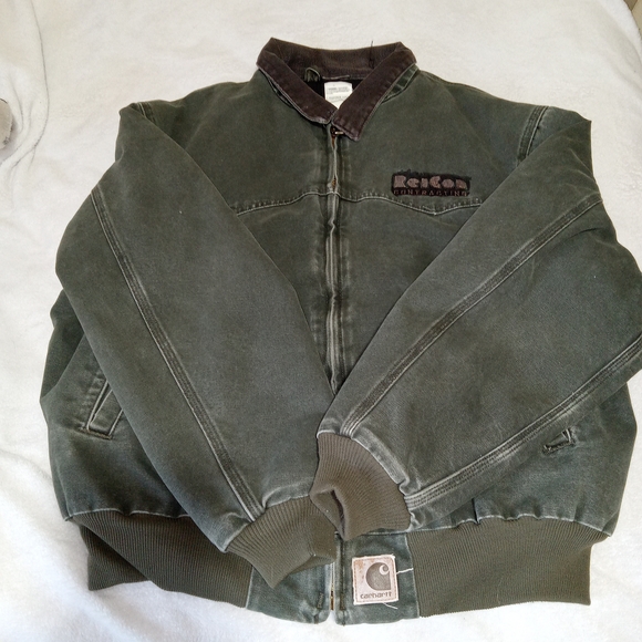 Carhartt J14MOS Santa Fe Vintage Jacket Size 2XL 90s USA Faded Workwear Corduroy - Picture 14 of 14